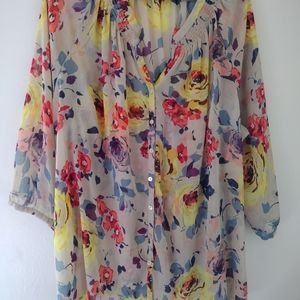 Avenue Floral Blouse